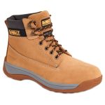 DeWalt Apprentice Safety Boots Size 9 Honey Nubuck S1P