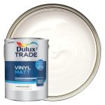 Dulux Trade Vinyl Matt Emulsion Pure Brilliant White 5L